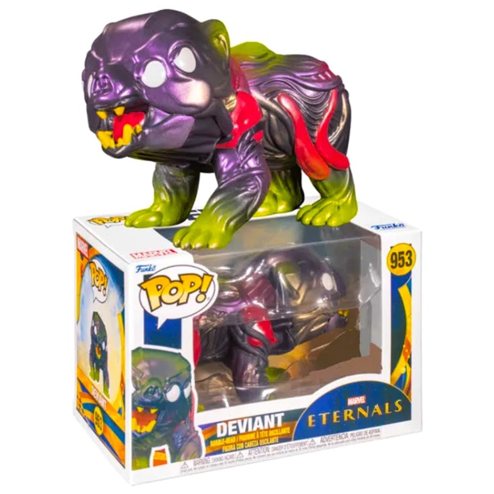 🔥🔥🔥ETERNALS DEVIANT FUNKO POP WITH PROTECTOR 🔥🔥🔥
